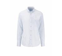 FYNCH-HATTON Leinenhemd Casual Fit hellblau | XXXL