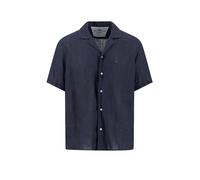 FYNCH-HATTON - Premium Linen Resort Shirt navy - Gr. - S