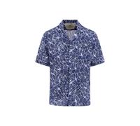 FYNCH-HATTON - Linen Flower Print, Resort, 1/2 marine - Gr. - XXL