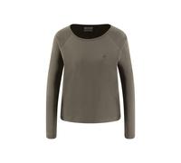 FYNCH-HATTON - LONGSLEEVE 1x1 RIB SOLID 732_DUSTY_GREEN - Gr. - XXL