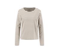 FYNCH-HATTON - LONGSLEEVE 1X1 RIB STRIPE DUSTY GREEN - Gr. - L