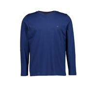 Fynch-Hatton Longsleeve Herren Regular Fit Langarm Rundhals Baumwolle blau, 4XL
