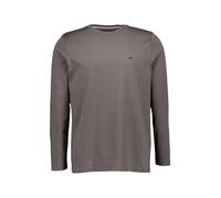 Fynch-Hatton Longsleeve Herren Regular Fit Langarm Rundhals Baumwolle grau, 4XL