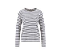 FYNCH-HATTON - LONGSLEEVE STRIPE STRUCTURE galaxy blue - Gr. - XXL