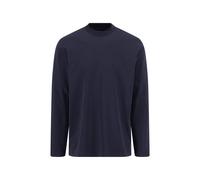 FYNCH-HATTON - Mock Neck 1/1 Interlock navy - Gr. - XL