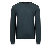 Fynch-Hatton Modern Fit Pullover Dark Emerald, Einfarbig