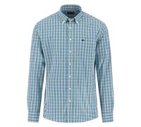 Fynch Hatton Multicolor Check Langarmhemd M Turf Green