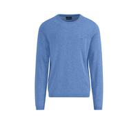 FYNCH-HATTON - O-Neck, Air Cotton crystal blue - Gr. - 3XL
