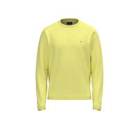 Fynch-Hatton Casual Fit Pullover Pale Yellow, Einfarbig