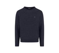 Fynch-Hatton Pullover Herren Regular Fit Rundhals Wolle blau, M