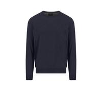 FYNCH-HATTON - O-Neck, Merino Cashmere navy - Gr. - M