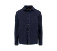 FYNCH-HATTON Overshirt aus Baumwollmix mit Brusttasche und Knopfleiste