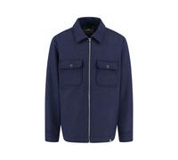 FYNCH-HATTON - Overshirt Melange dark navy - Gr. - XL