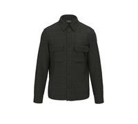 Fynch Hatton 16038504 Langarmhemd M Dark Khaki