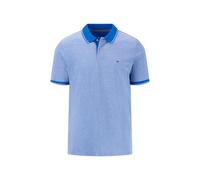 Fynch-Hatton Regular Fit Poloshirt mit Logo-Stitching in Royal, Größe L