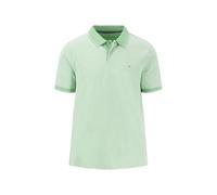 Fynch-Hatton Poloshirt 2-Tone Turf Green, Regular Fit, Logo-Stitching, Größe M