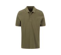 FYNCH-HATTON - Polo, 2ply, new solid pique dark khaki - Gr. - XL