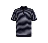 Fynch-Hatton Polo-Shirt Herren Regular Fit,Comfort Fit Kurzarm blau gestreift, XL