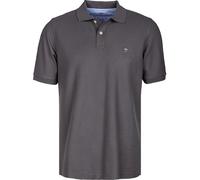 Fynch-Hatton Polo-Shirt Herren Regular Fit Kurzarm Baumwoll-Piqué grau, XXL
