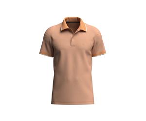 FYNCH-HATTON Polo-Shirt in Großen Größen ? 100 % Baumwolle ? Apricot 3XL