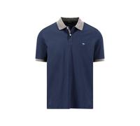Fynch-Hatton Modern Fit Poloshirt mit Stitching in Marine, Größe L