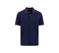 FYNCH-HATTON - Polo, contrast tipping marine - Gr. - L