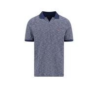 Poloshirt FYNCH-HATTON, Herren, Gr. 3XL, marine, Web, Obermaterial: 100% Baumwolle, gemustert, regular fit normal, ohne Ausschnitt, gerader Abschluss kontrastfarben, Shirts, mit Logo Stickerei (245695