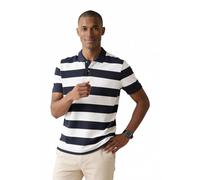 FYNCH-HATTON Poloshirt aus Baumwolle mit Streifenmuster und klassischem Polokragen Navy/M