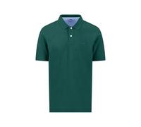 FYNCH-HATTON Poloshirt aus Baumwolle mit strukturierter Oberfläche Pine Green / 3XL
