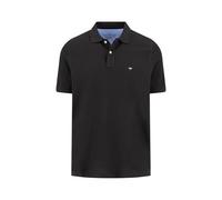 FYNCH-HATTON Poloshirt mit kleinem Markenlogo, schwarz