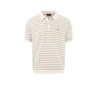 Fynch-Hatton Poloshirt gestreift Cotton Linen XXL