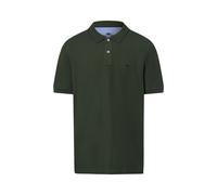 Fynch-Hatton Regular Fit Poloshirt mit Logo-Stitching in Dunkelgruen, Größe L
