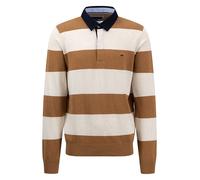 FYNCH-HATTON Poloshirt in Braun - Größe XL | Herren Plussize