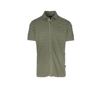 Fynch-Hatton Casual Fit Hemd Kurzarm grün