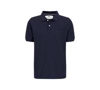 Poloshirt Piquê aus Baumwolle mit Brusttasche dunkelblau 4XL