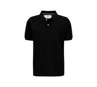 FYNCH-HATTON Poloshirt Piquê aus Baumwolle mit Brusttasche Schwarz - 3XL