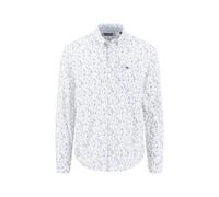 Fynch-Hatton Casual Fit Hemd weiss, Blumen