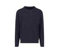 Fynch-Hatton Casual Fit Strickpullover Rundhalsdunkelblau, Einfarbig