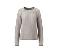 FYNCH-HATTON Pullover aus Baumwoll-Strick mit Duo-Tone Effekt Taupe/S