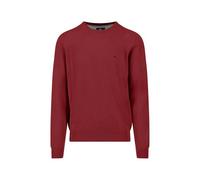 FYNCH-HATTON Pullover aus Baumwolle mit feiner Struktur Garnet red/XXL