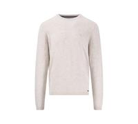 FYNCH-HATTON Pullover aus Baumwolle mit Rundhalsausschnitt - AIR Cotton new Offwhite/L
