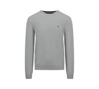 Fynch-Hatton Herren Wollpullover aus Merino-Cashmere, silber, Gr. XL