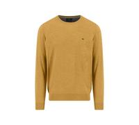 Fynch-Hatton Casual Fit Pullover gelb, Einfarbig