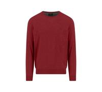 Fynch-Hatton Regular Fit Pullover mit Kaschmir-Anteil Modell 'Merino' in Dunkelrot, Größe L