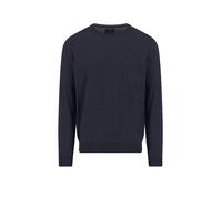 Fynch-Hatton Pullover 1514800, Casual Fit, einfarbig dunkelblau, Größe 2XL