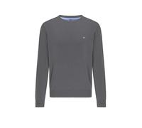 Fynch-Hatton Casual Fit Pullover Steel, Einfarbig