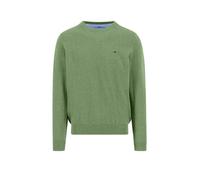 Fynch-Hatton Casual Fit Pullover avocado, Einfarbig