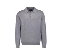 Fynch-Hatton Pullover Herren Merinowolle grau, M