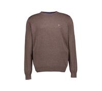 Fynch-Hatton Pullover Herren Regular Fit Baumwolle braun, XL