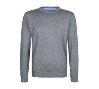 Fynch-Hatton Casual Fit Pullover Steel, Einfarbig